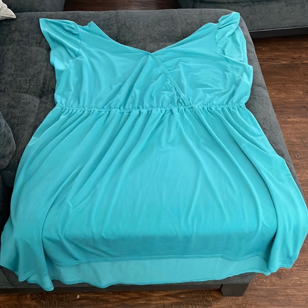 Turquoise dress